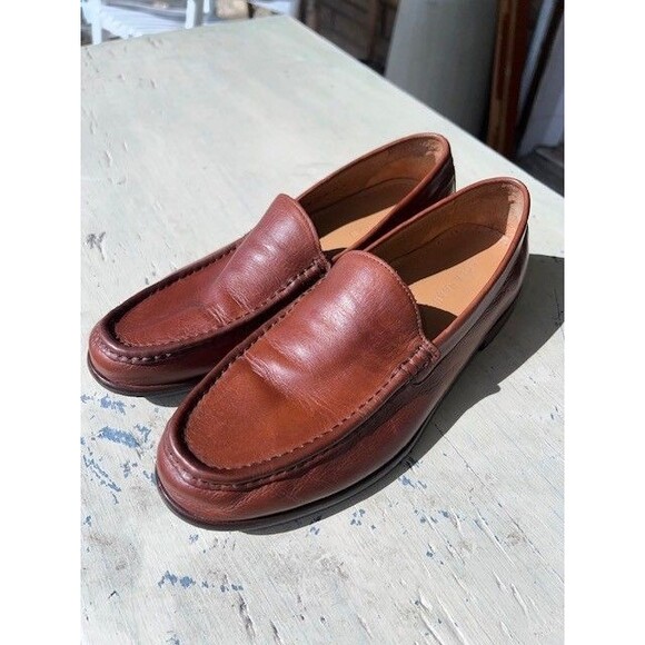 Cole Haan Tan Plain Vamp Dress Loafers C21287 Men’s 8.5M main image 6